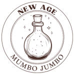 potion bottle logo for new age mumbo jumbo